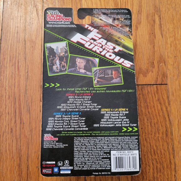 1995 Volkswagen Jetta Street Tuner 1:64 Die-Cast Fast Furious Series 4 By Racing - Picture 4 of 4